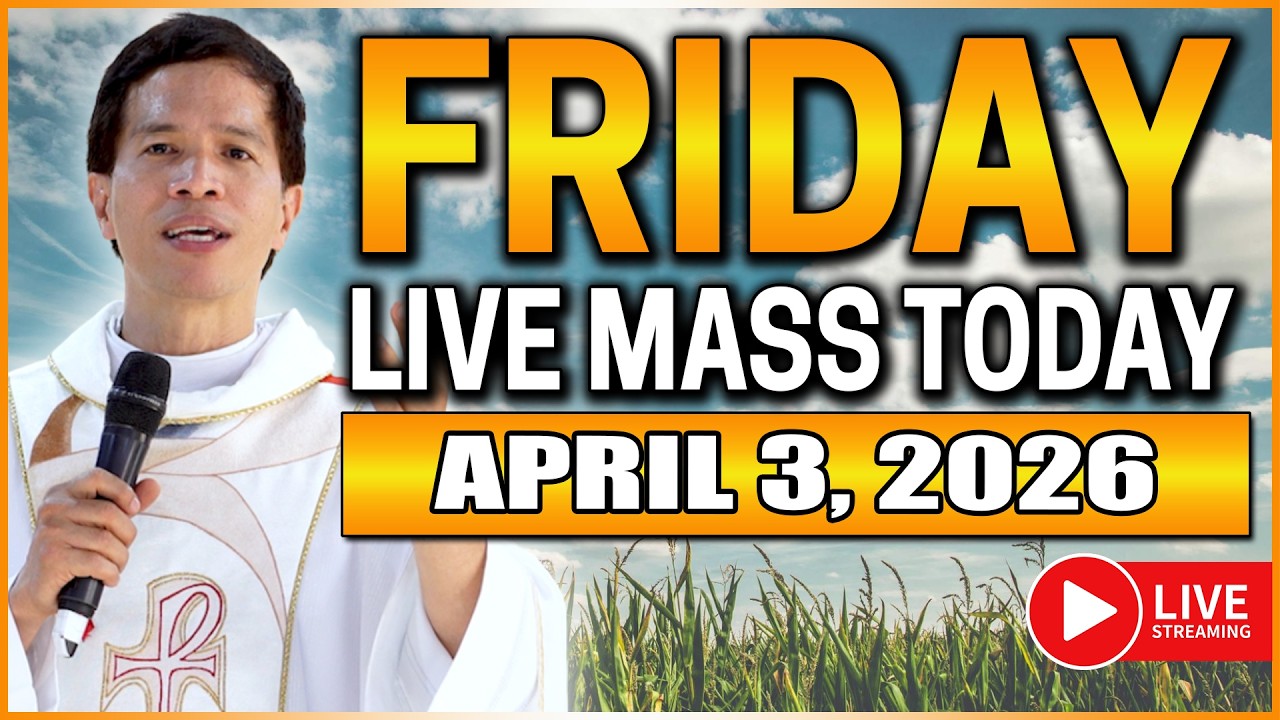 GOOD FRIDAY FILIPINO LIVE MASS TODAY II APRIL 3, 2026 II FR. FIDEL ROURA