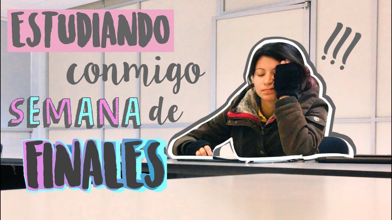 ESTUDIANDO CONMIGO SEMANA DE FINALES INGENIERÍA | Princolitas
