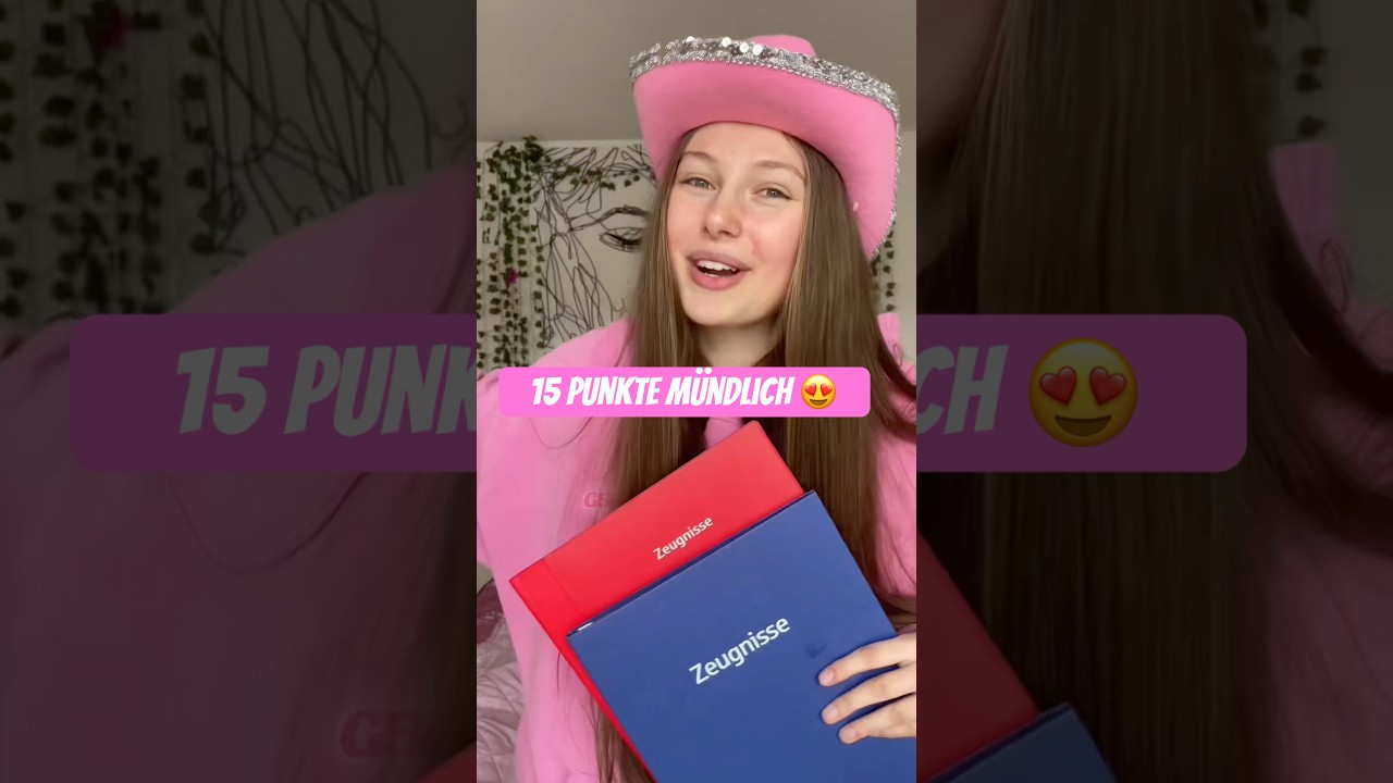 15 Punkte MÜNDLICH