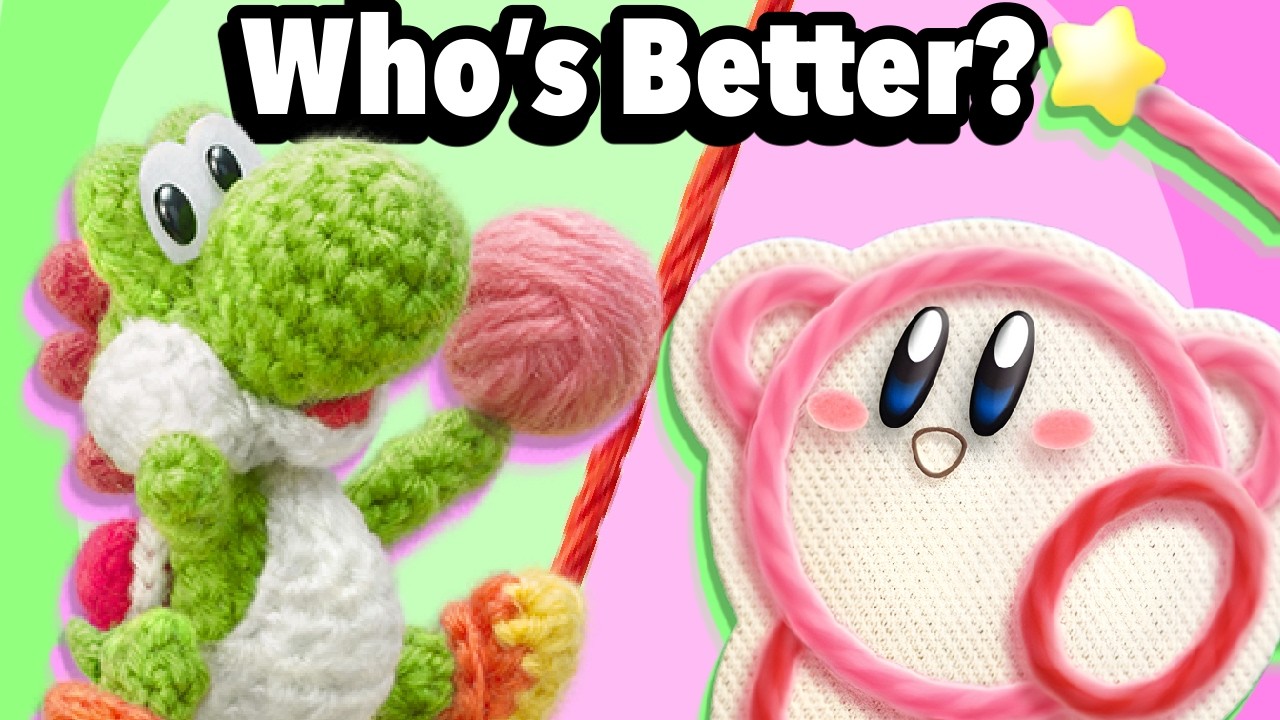 Kirby’s Epic Yarn VS Yoshi’s Woolly World | Which Yarn Game is Better?