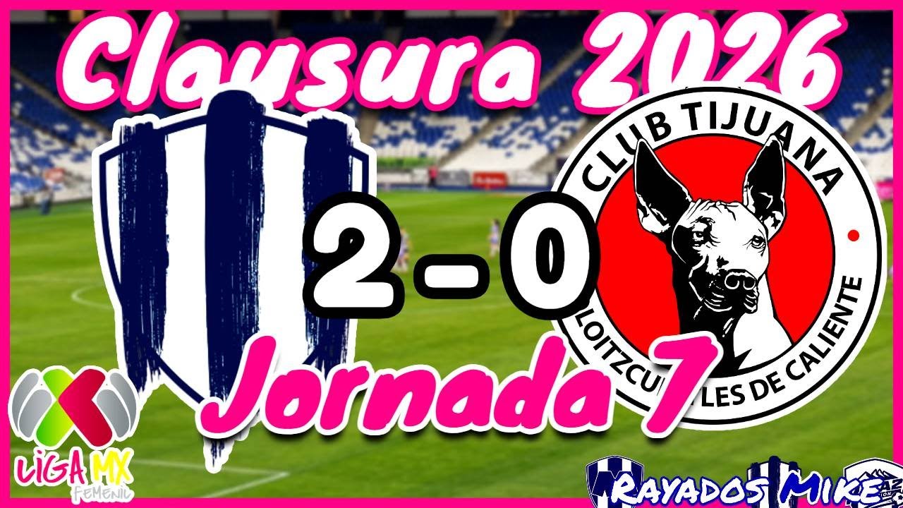 ¡ASÍ SE VIVIÓ EL TRIUNFO! RAYADAS 2-0 TIJUANA CLAUSURA 2026 LIGA MX FEMENIL