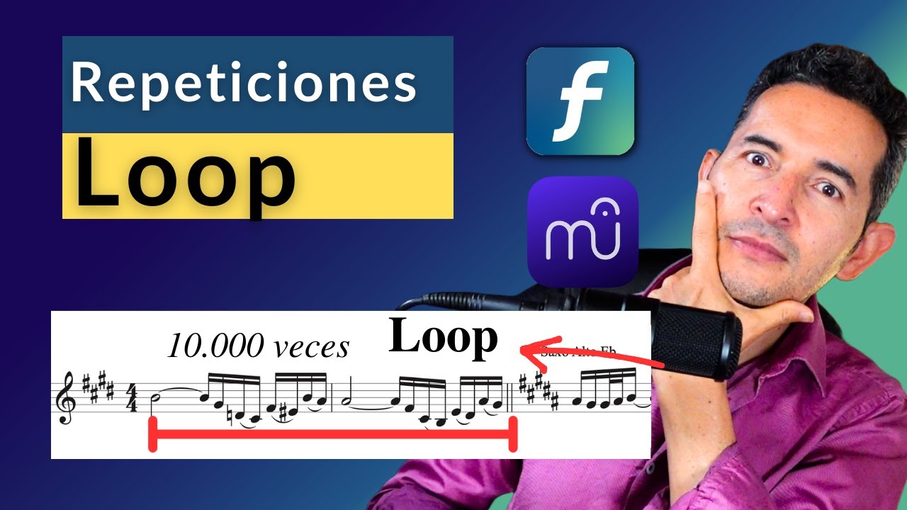 Repetición infinita en partitura con MuseScore y Finale (Loop o bucle)