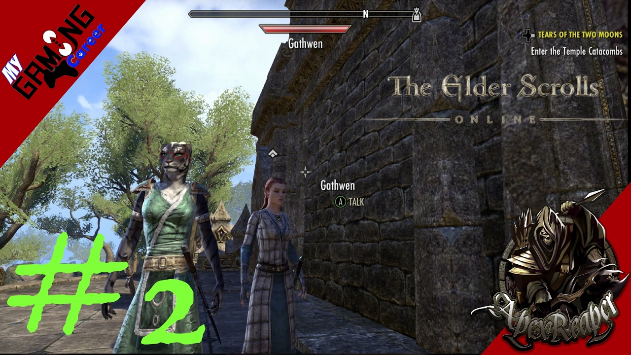 The Elder Scrolls Online Ep2 - Journey To Temple Of The Mourning Springs