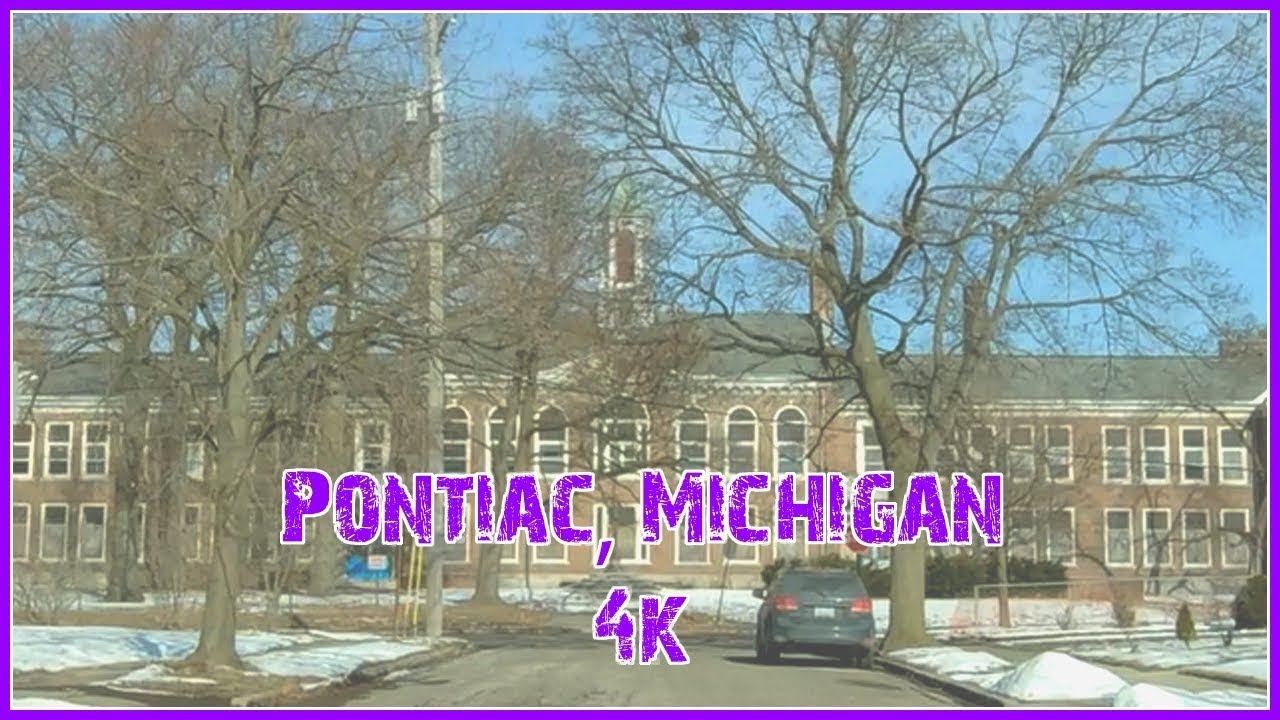 Michigan's Forgotten Ghetto: Pontiac, Michigan 4K.