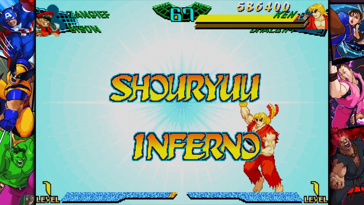 MARVEL SUPER HEROES vs. STREET FIGHTER | KEN DHALSIM