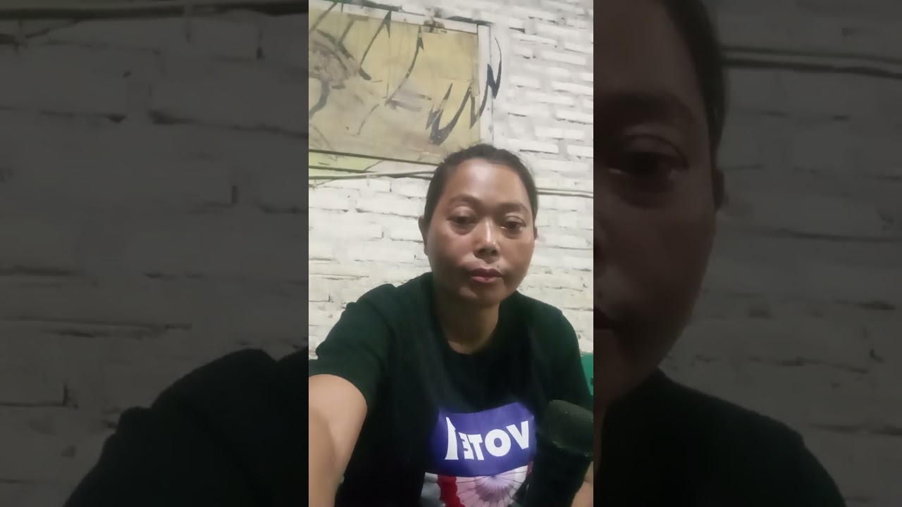 Cover lagu janganlah kau berkata benci by ( Amoey amet) 