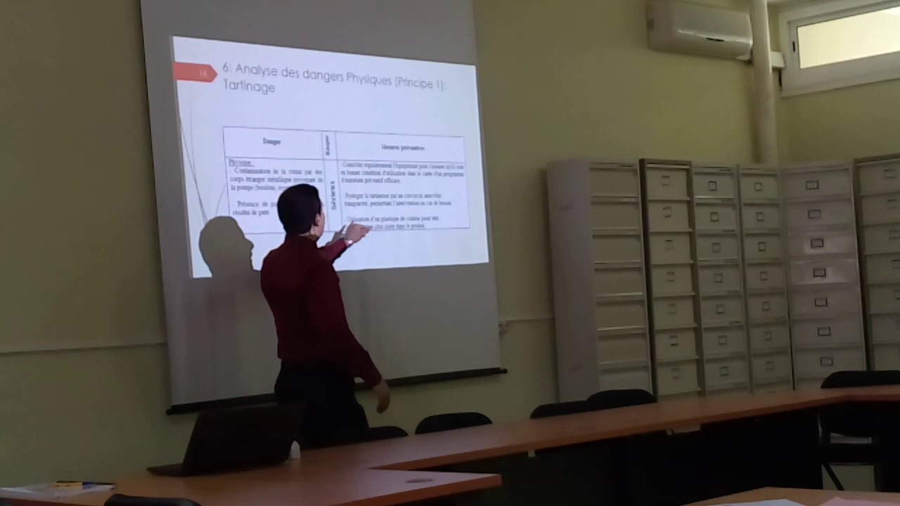 Soutenance de Stage de Fin d’Etudes - HACCP