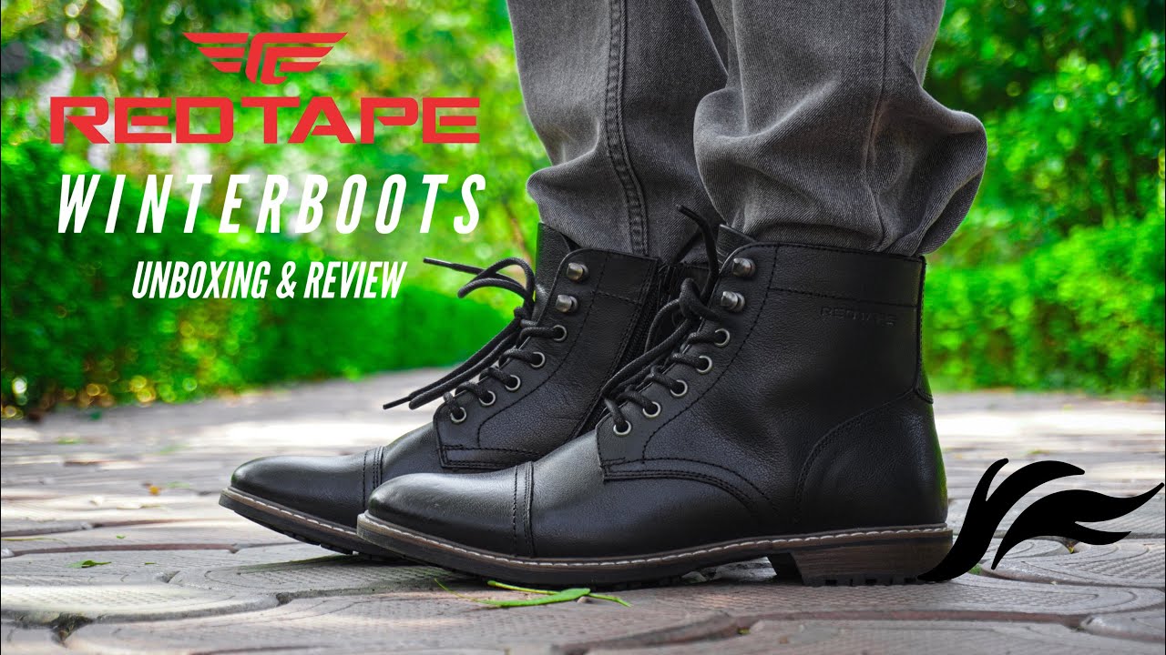 Best Leather Boots for Men under 2000/- ? REDTAPE RTE 1391A ! Do Watch