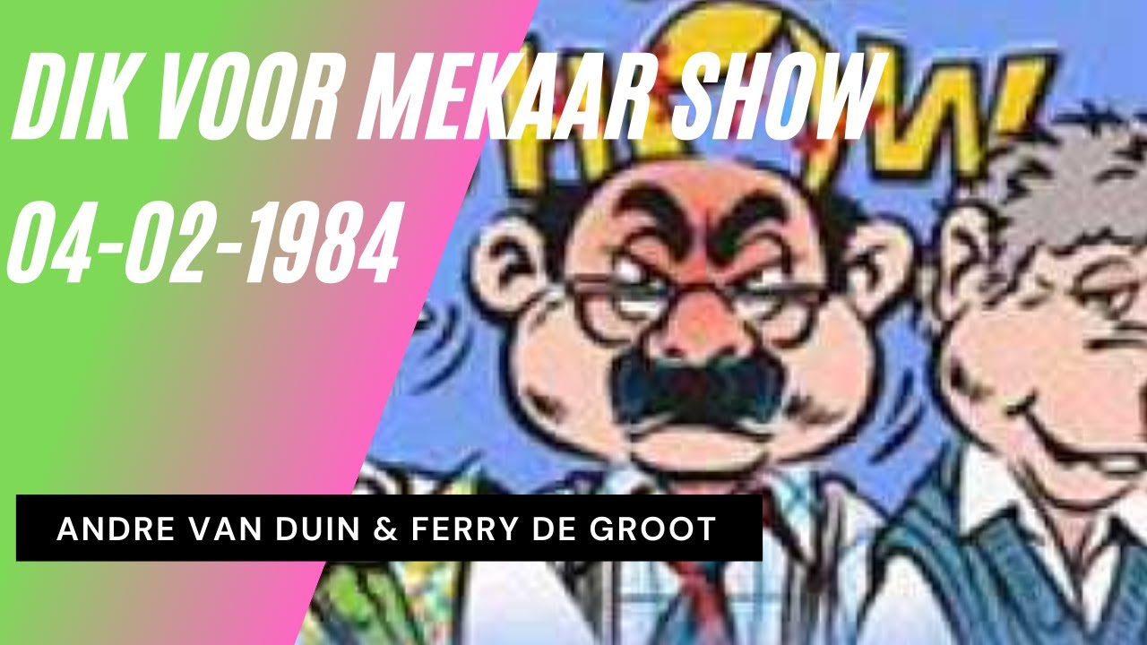 Dik voor Mekaar Show 04-02-1984 | Orkest komt via Ome Joop repeteren tijdens uitzending |