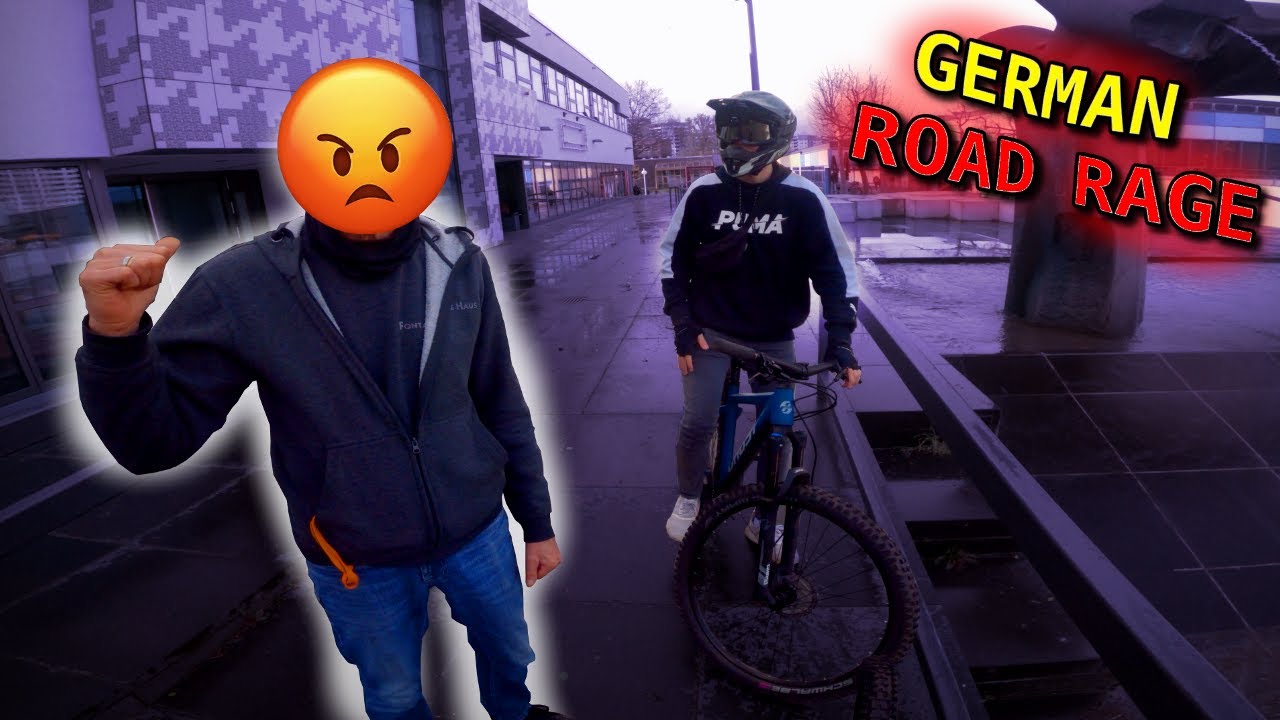 FAHRRAD FAHREN IST HIER VERBOTEN!!! | German Road Rage