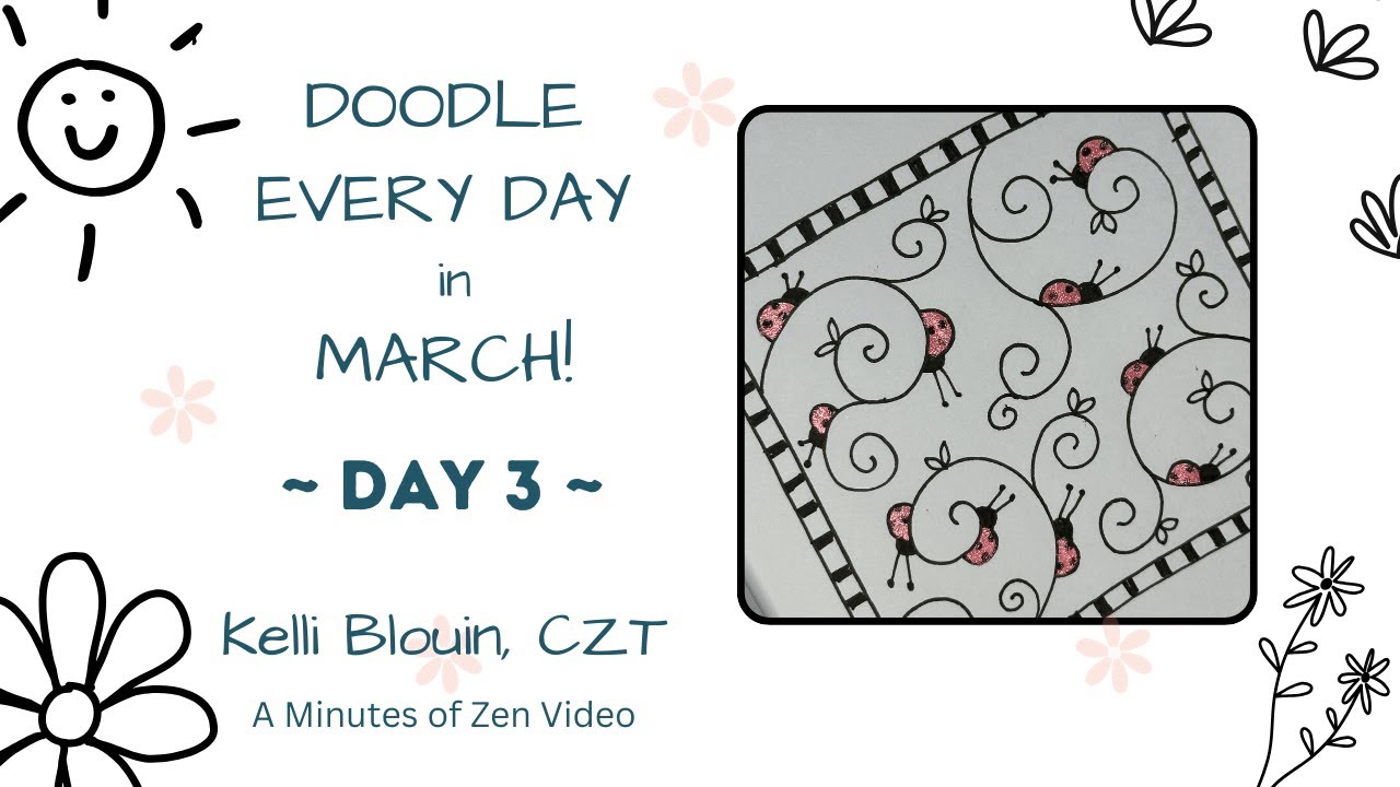 Doodle a Day! March Challenge! Day 3.