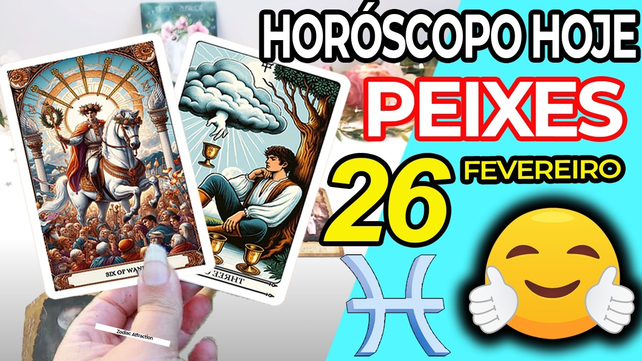 💥CUIDADO💥UMA PROFECIA DIVINA É CUMPRIDA😇🙏🏻 Peixes ♓ 26 Fevereiro 2026 | Horoscopo do dia de hoje ♓