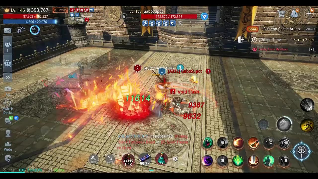AmaeL16 vs GaboSupot 1v1 Arena PS gap?No problem baysik lng yan