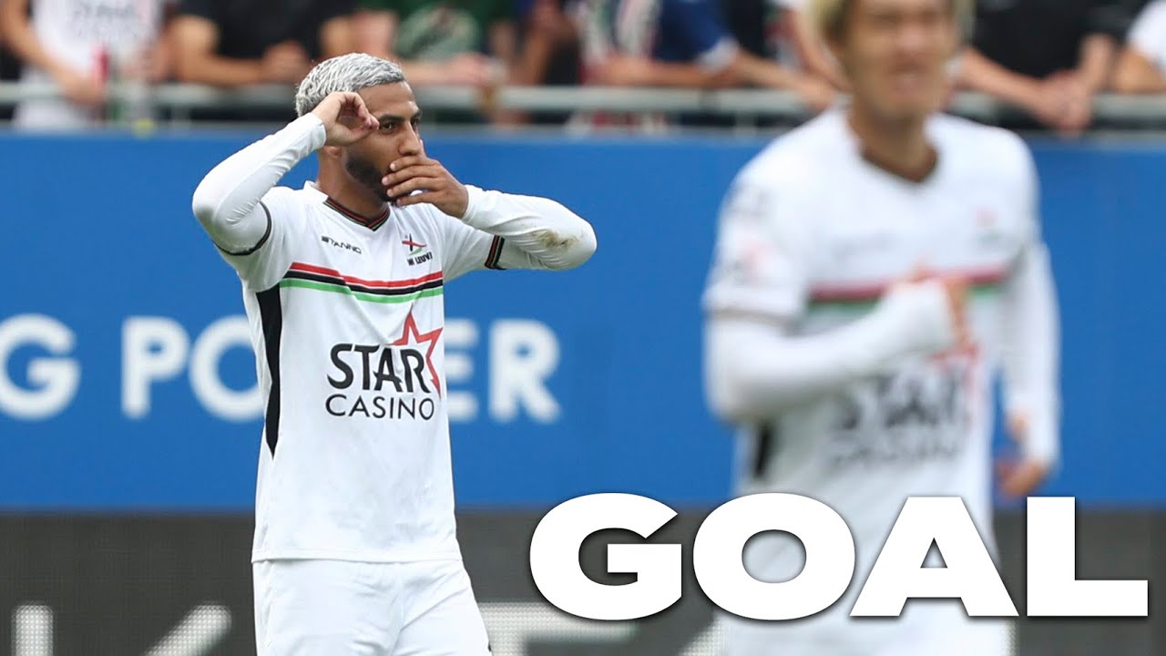 GOAL! Youssef Maziz maakt de 1 - 1 tegen Cercle Brugge