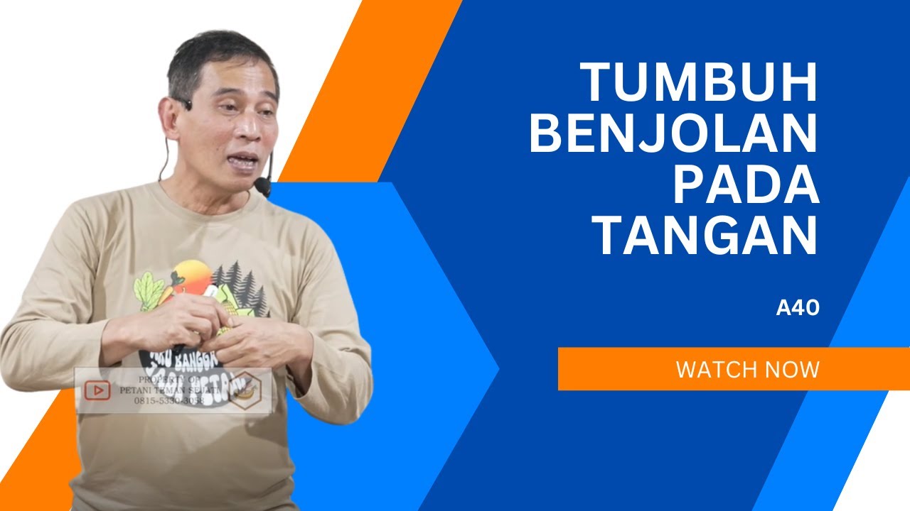 Tumbuh Benjolan Pada Tangan