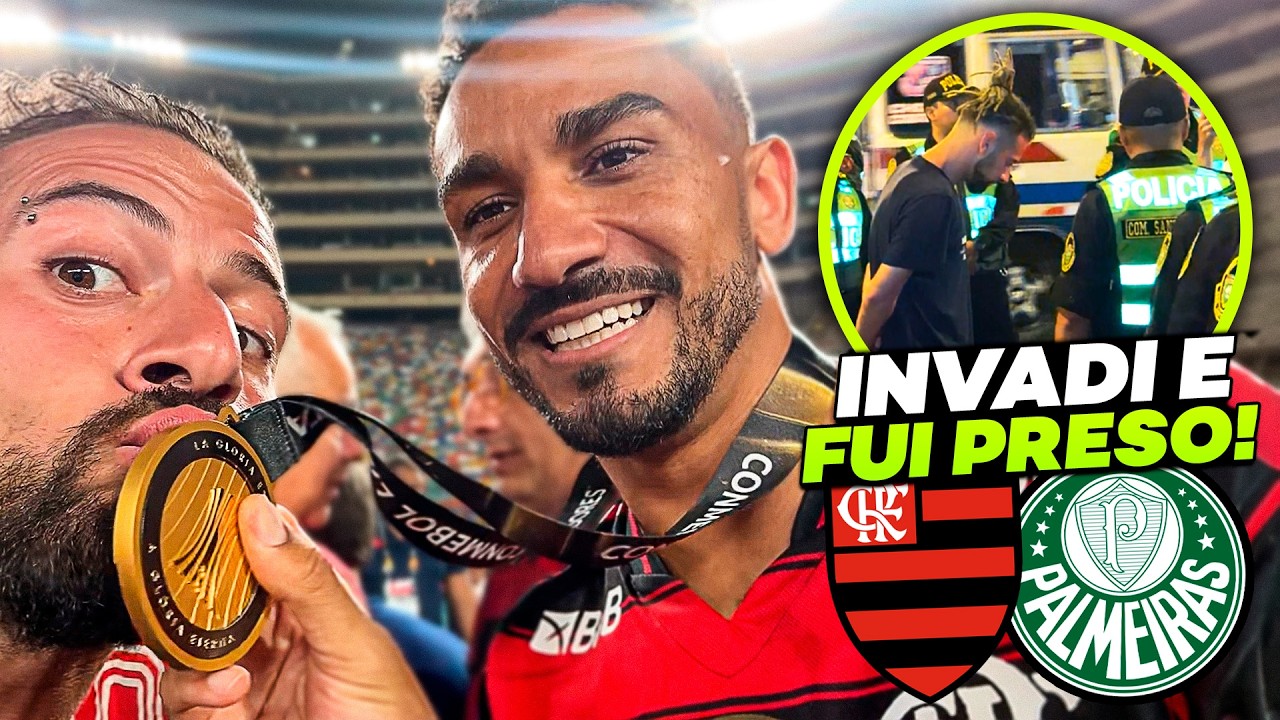 INVADI O CAMPO NA FINAL DA LIBERTADORES E FUI PRESO!