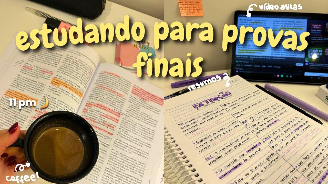 Study vlog | estudando para as últimas provas do semestre 🥵📚