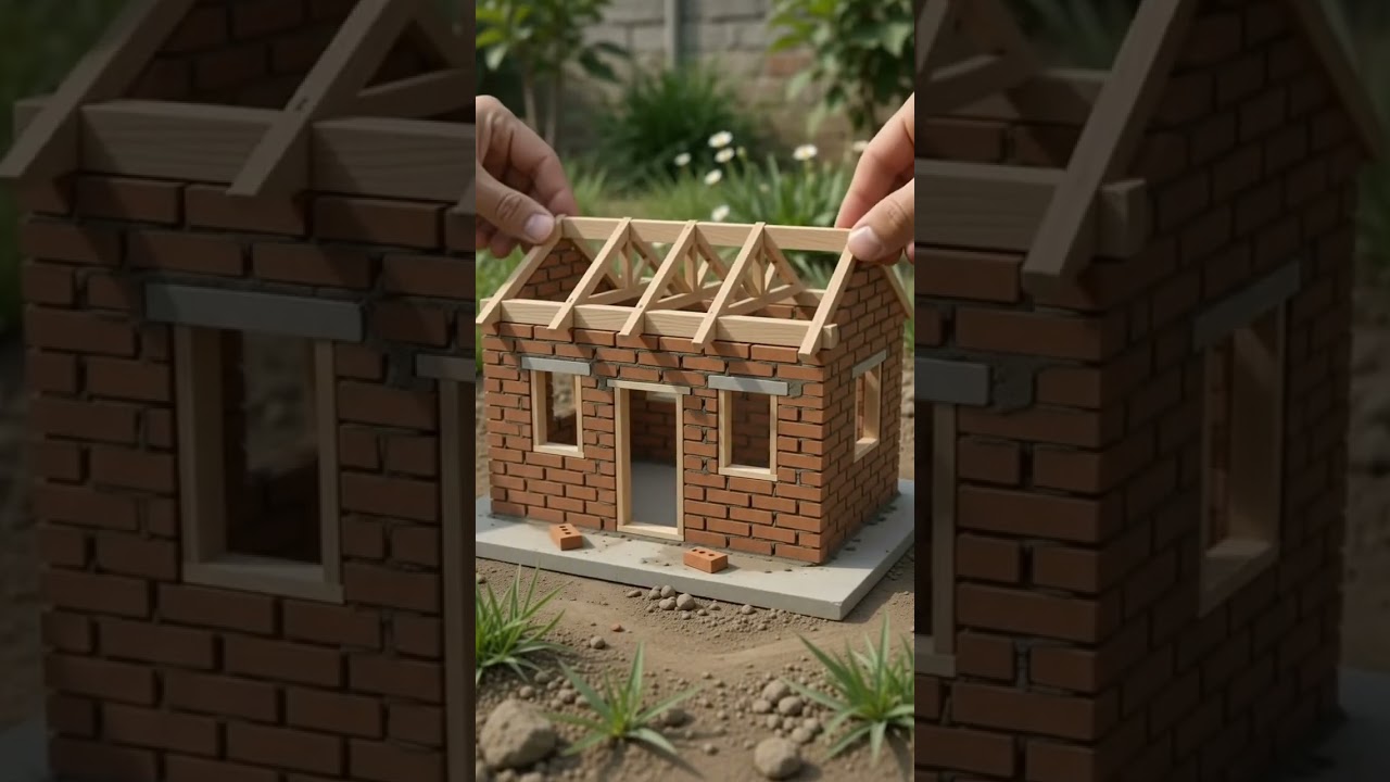 MINIATURE CONSTRUCTION: Nobody expected This Tiny House to Look Like THIS! 😱🏠