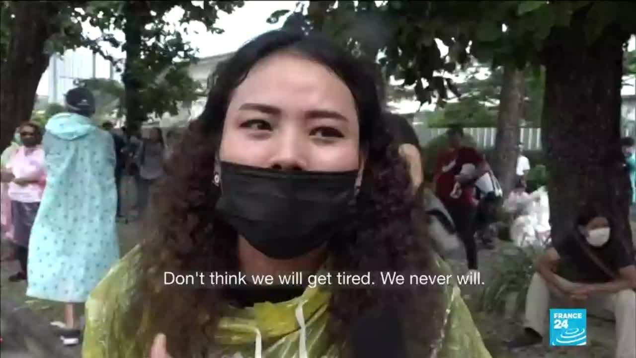 Thailand protests: Thousands protest violence-marred rally at Parliament