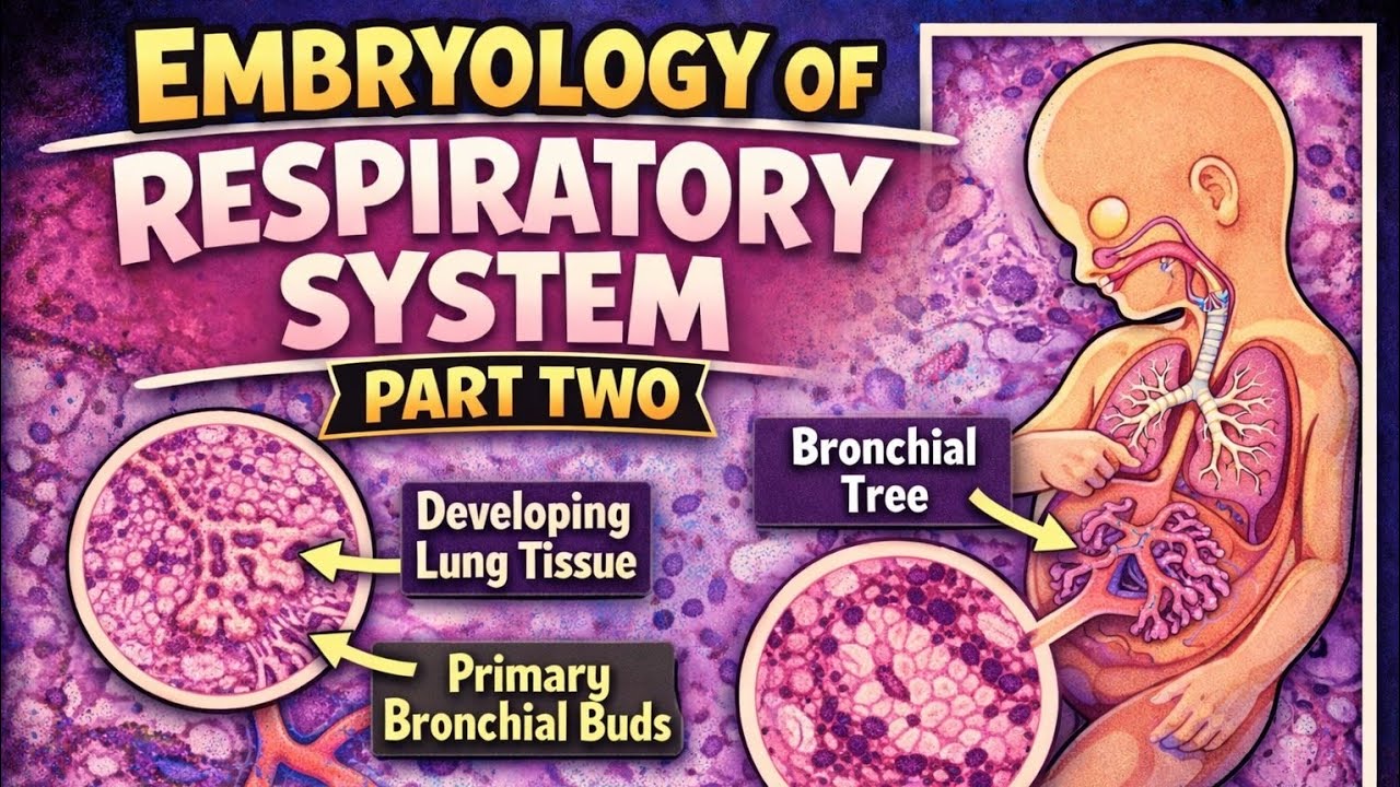Embryology of respiratory system amazing video in afan oromo part Two 