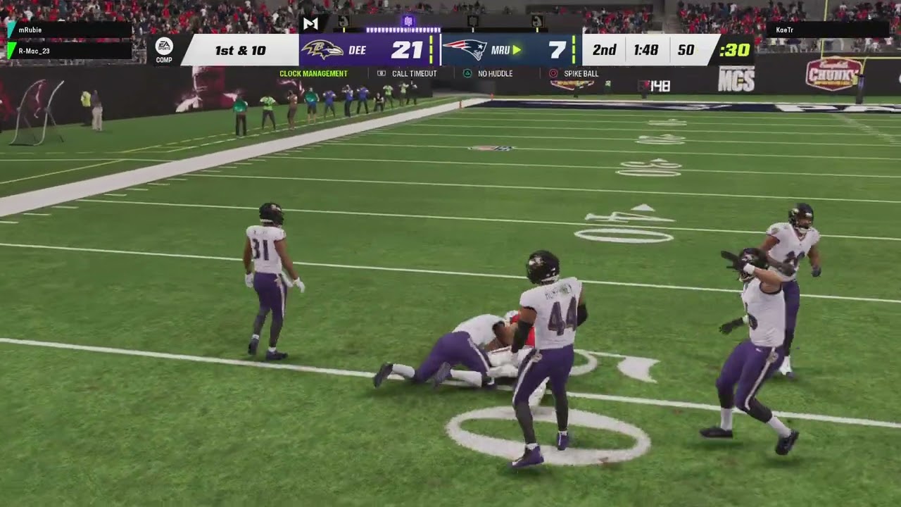King Henry Swerves Past Rod Woodson [Rubin][Rush TD]