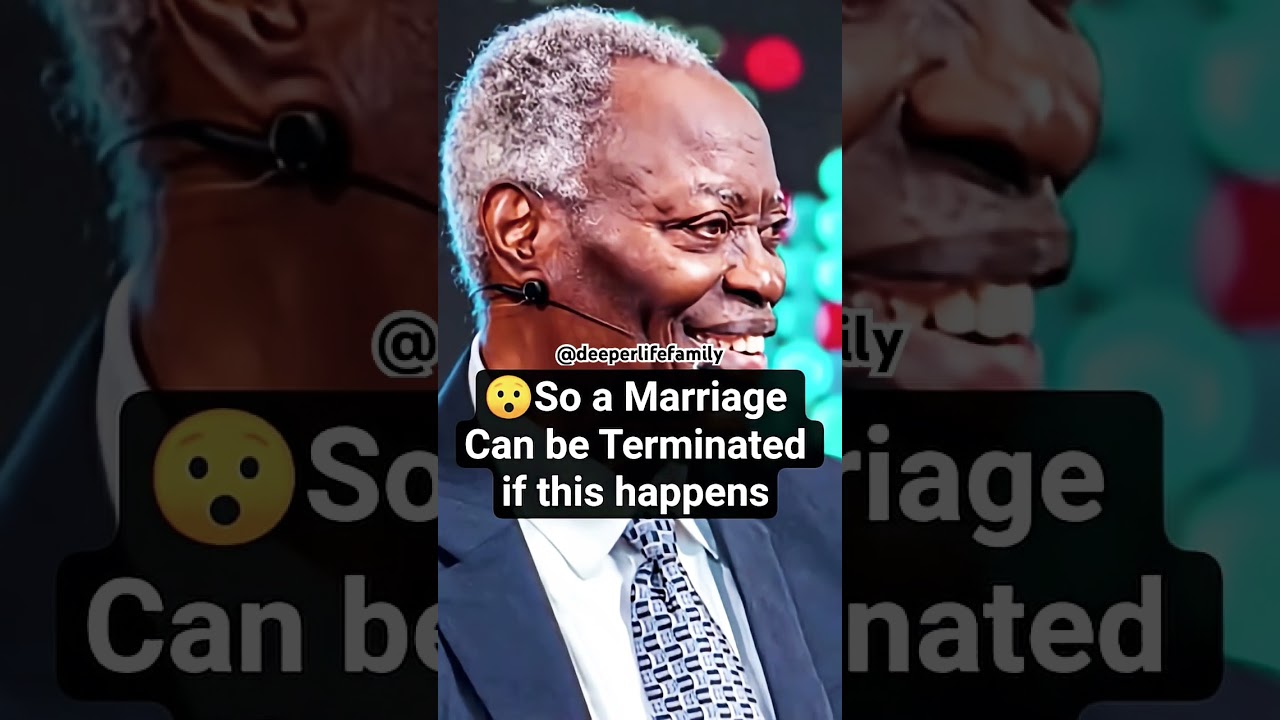 Pastor Kumuyi Terminates A Wedding #viralvideo