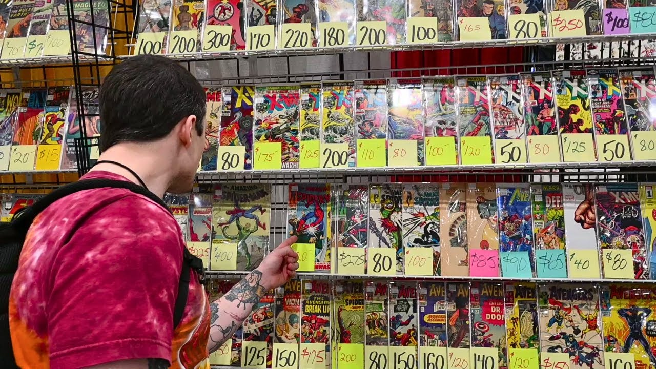 Searching High & Low for the Best Deals on Vintage Comic Books at MEGACON 2025!