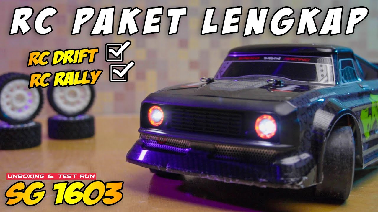 SG 1603, RC MINI DRIFT PALING MURAH! UNBOXING & TEST DRIVE! RC Babon Baron RC Drift Termurah !