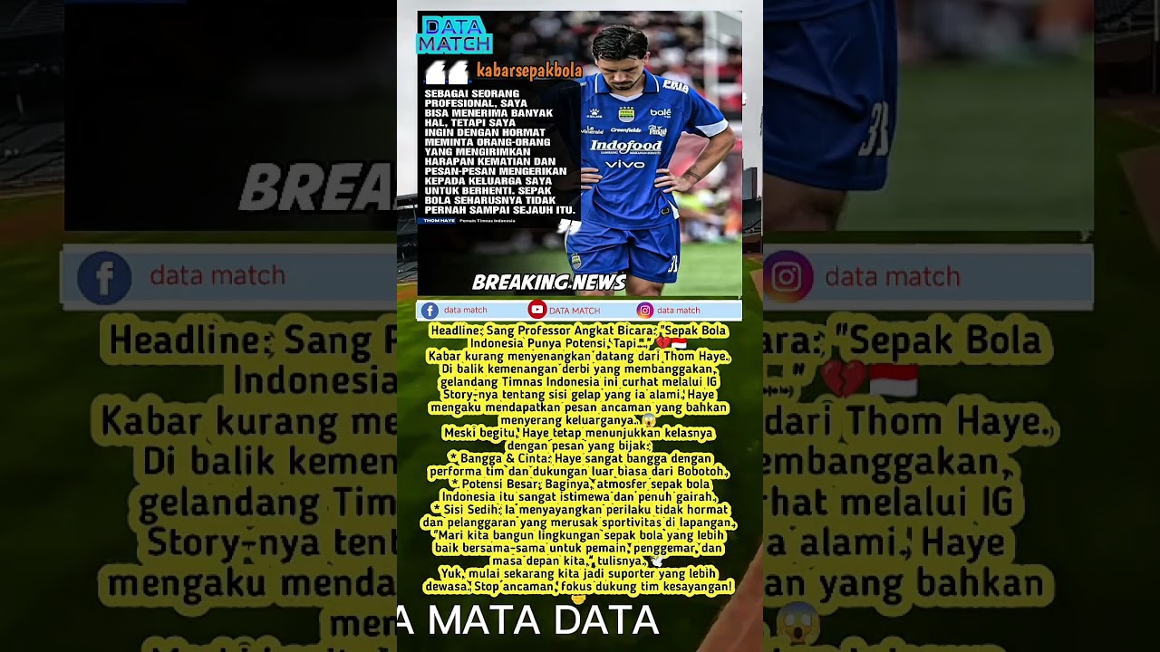 semangat thom haye 