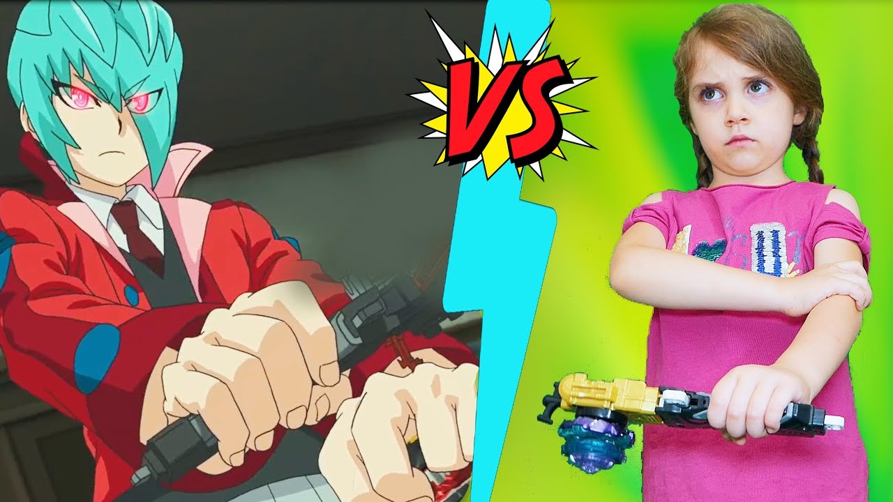 DELTA VS ELINA BeyBlade GT Gachi Venom Diabolos VS Dread Bahamut AMV