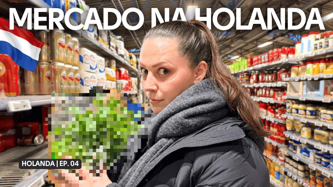 🇳🇱 É isso que você ENCONTRA em um SUPERMERCADO na HOLANDA