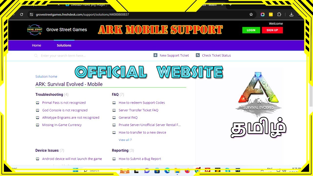 ARK: SURVIVAL EVOLVED MOBILE | OFFICIAL GAME SUPPORT WEBSITE | MR RAPTOR | RAPTORS GAMING.