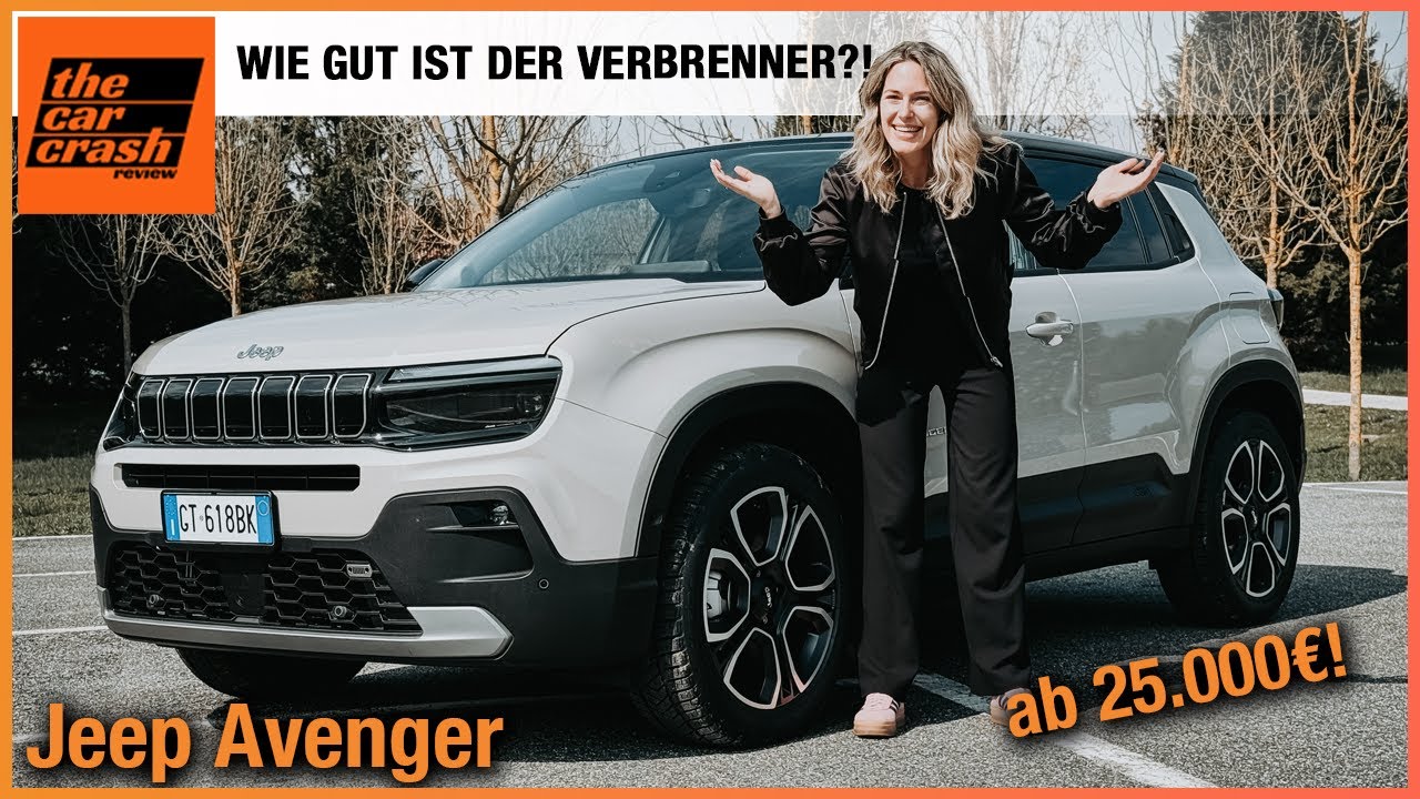 Jeep Avenger (2024) Wir fahren den Verbrenner ab 25.000€! Fahrbericht | Review | Test | Mildhybrid