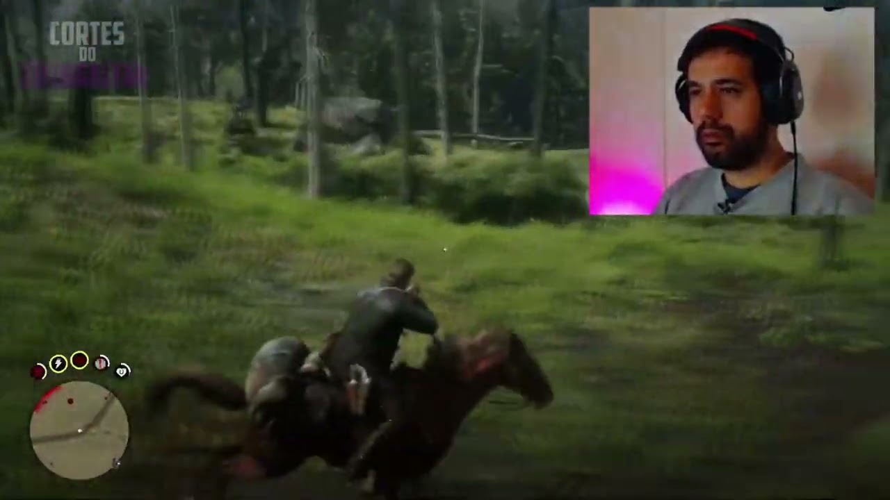 BALTAR DEMONSTRANDO 0,0001% DE SUAS HABILIDADES NO RED DEAD 2