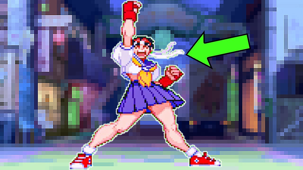 Почему Сакура — такой необычный персонаж... Street Fighter