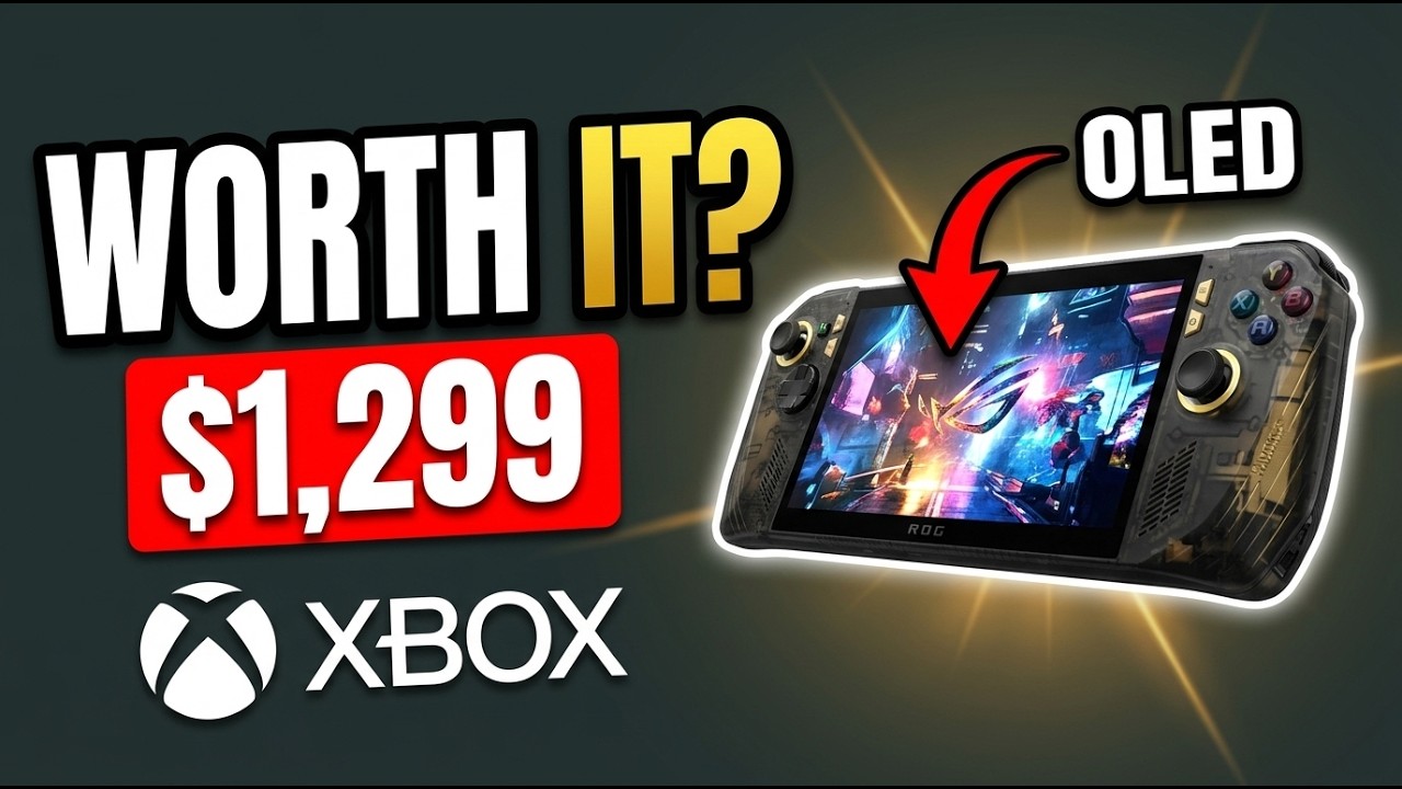 Новая портативная консоль Xbox за $1299 &mdash; стоит ли она того? &mdash; ROG Ally X20