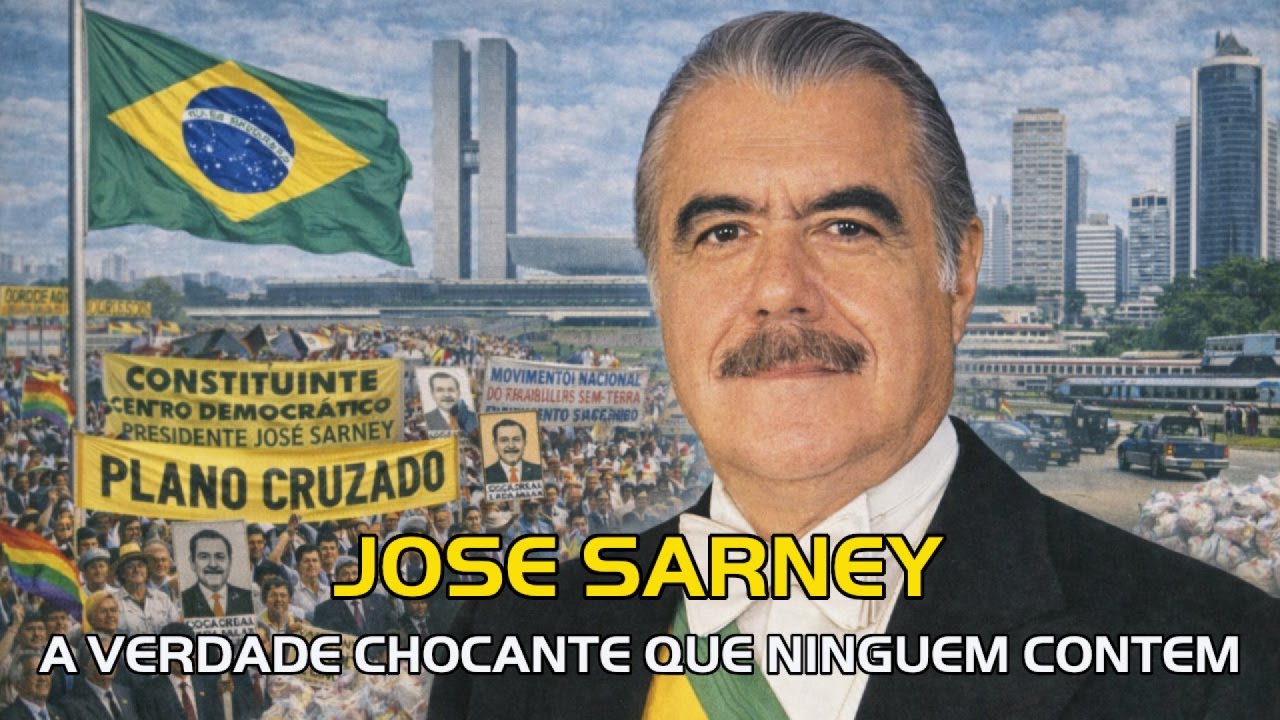 José Sarney: o presidente da transição — bastidores, poder e segredos que marcaram a Nova República