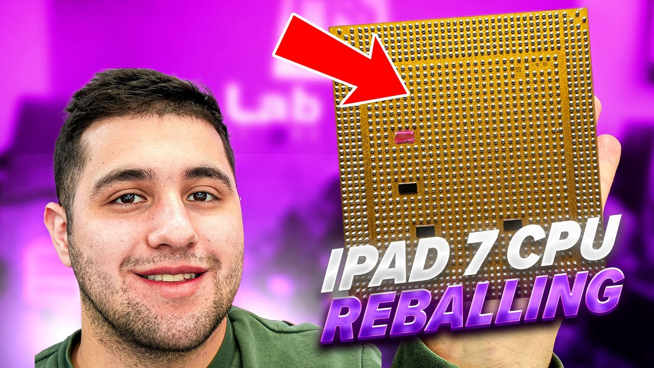 IPAD 7 CPU REBALLING  ♻ (NO POWER,BOOT LOOP, ERROR 4013) SIN MATARLA SOBREVIVIENDO AL (A10) ☠☠