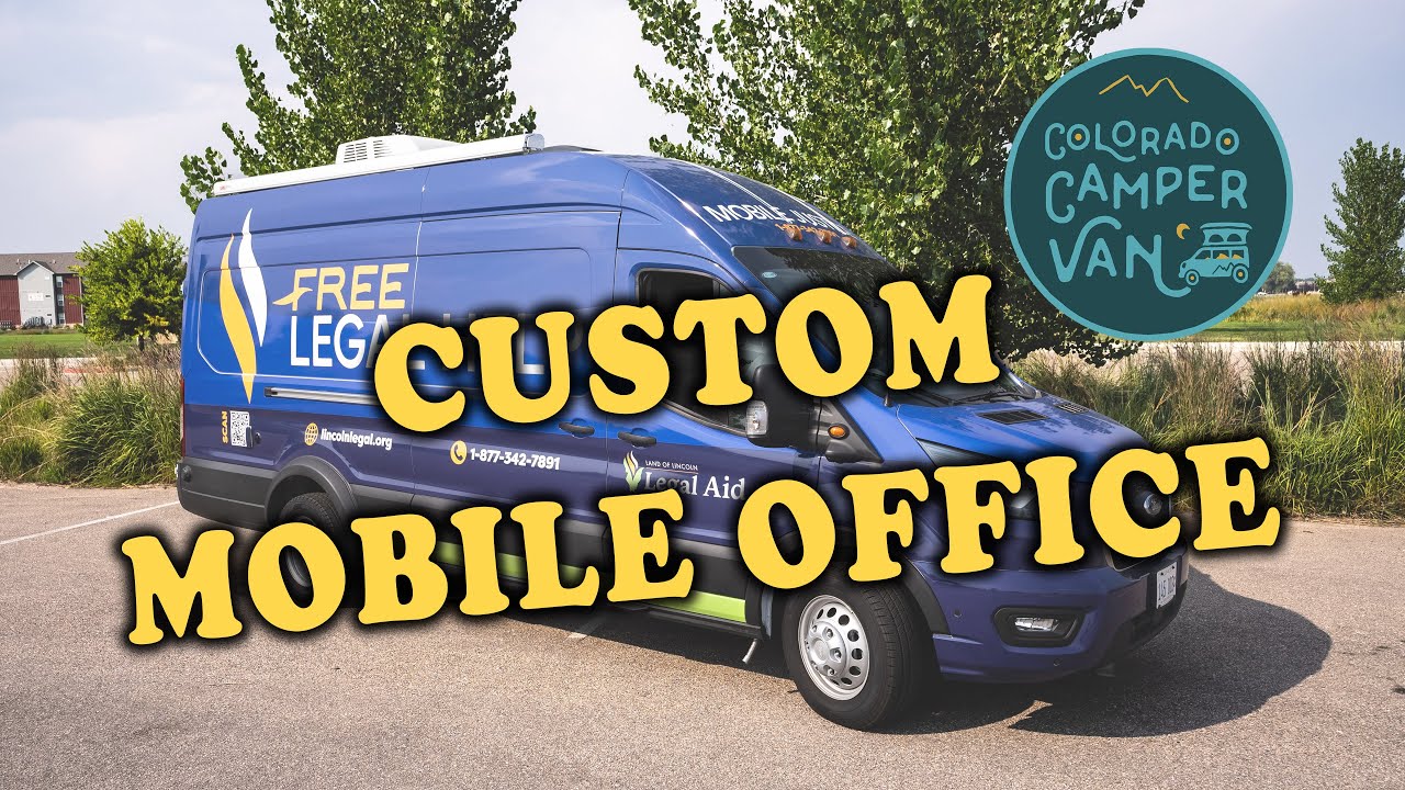 Custom Mobile Office Build | Colorado Camper Van | Custom Build