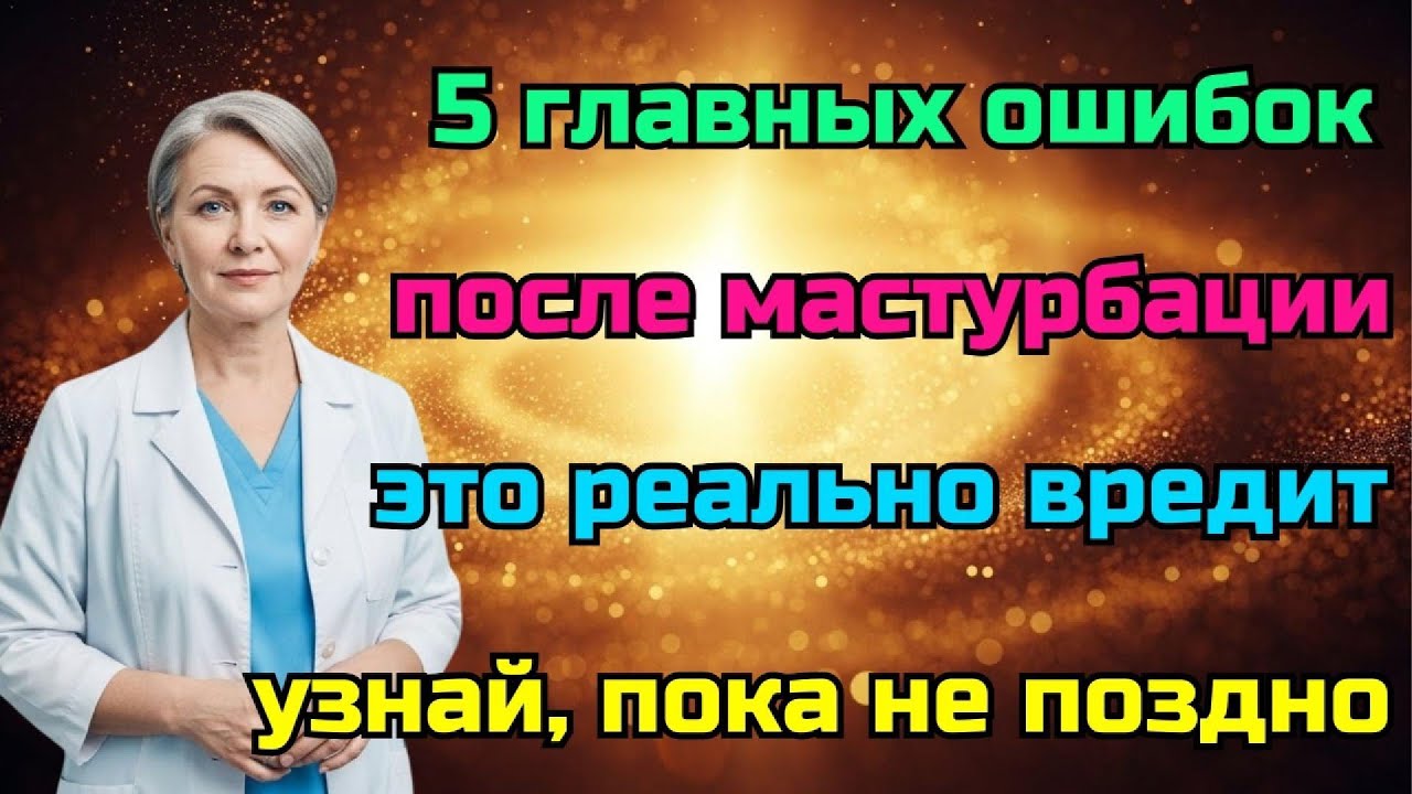 5 вещей, которые нельзя делать после мастурбации ради сохранения здоровья | советы для пожилых