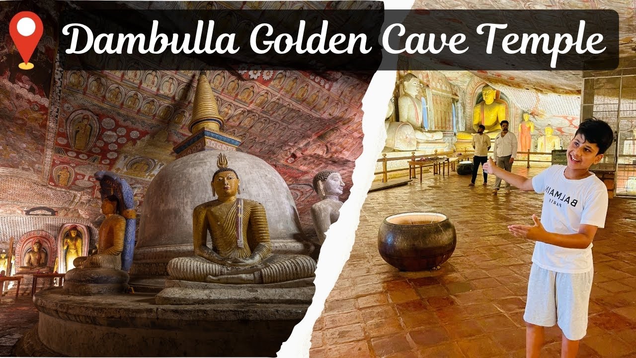 Dambulla Cave Temple | Dambulla Royal Cave Temple and Golden Temple | Sri Lanka Vlogs