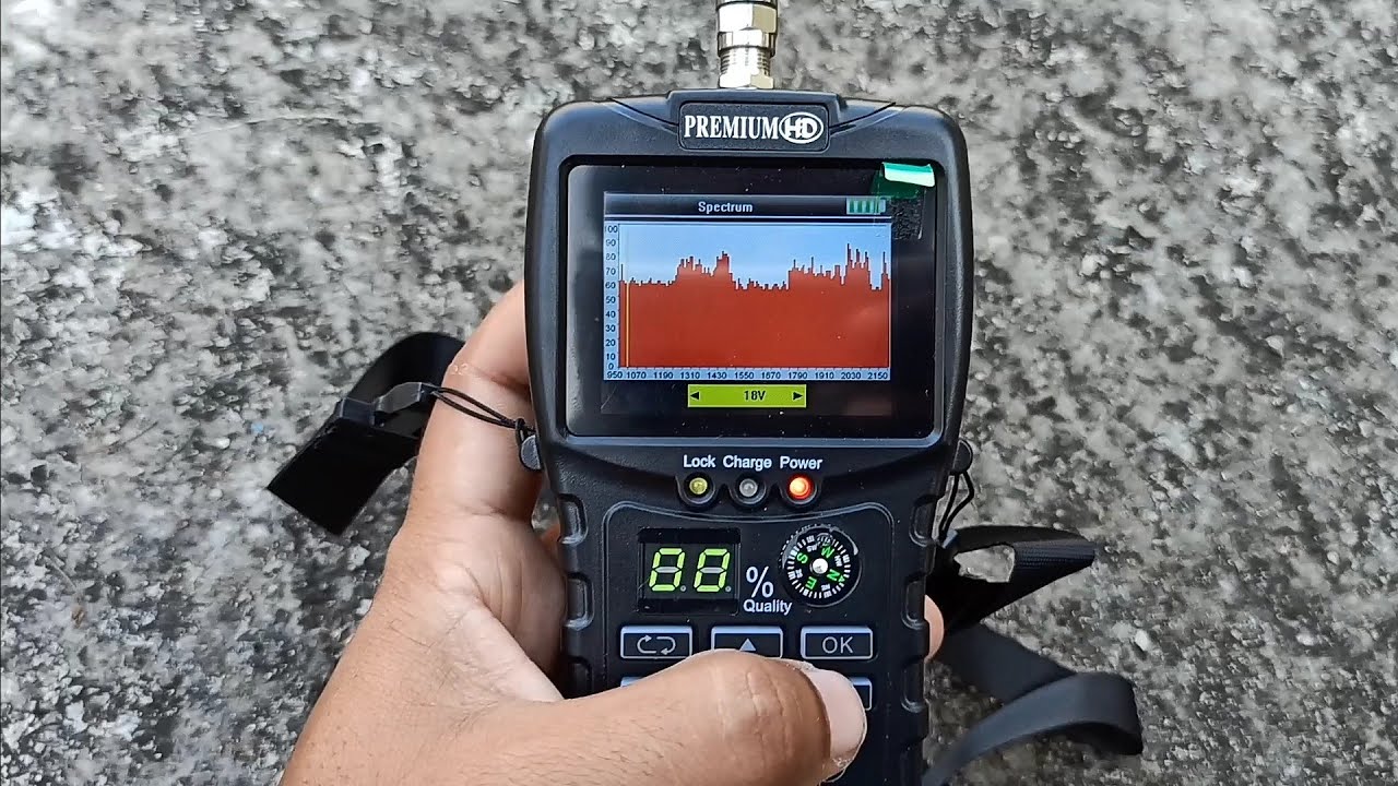Premium HD 8950 Signal Meter छतरी सेट करने का नया मीटर