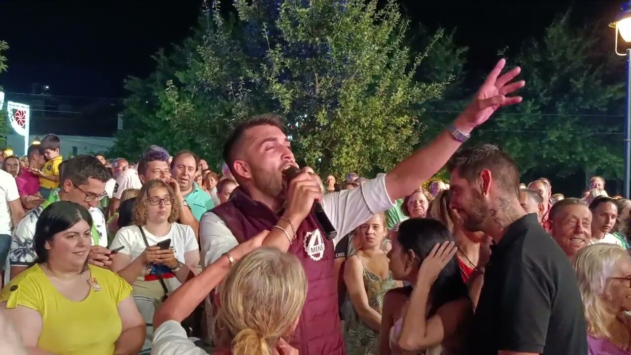 Artur Peixoto (4 Mens) a Cantar à Desgarrada | Romaria Sr. Dos Aflitos 2024, Santiago da Cruz