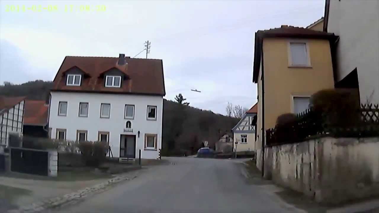 D: Zeckendorf. Stadt Scheßlitz. Landkreis Bamberg. Ortsdurchfahrt. Februar 2014