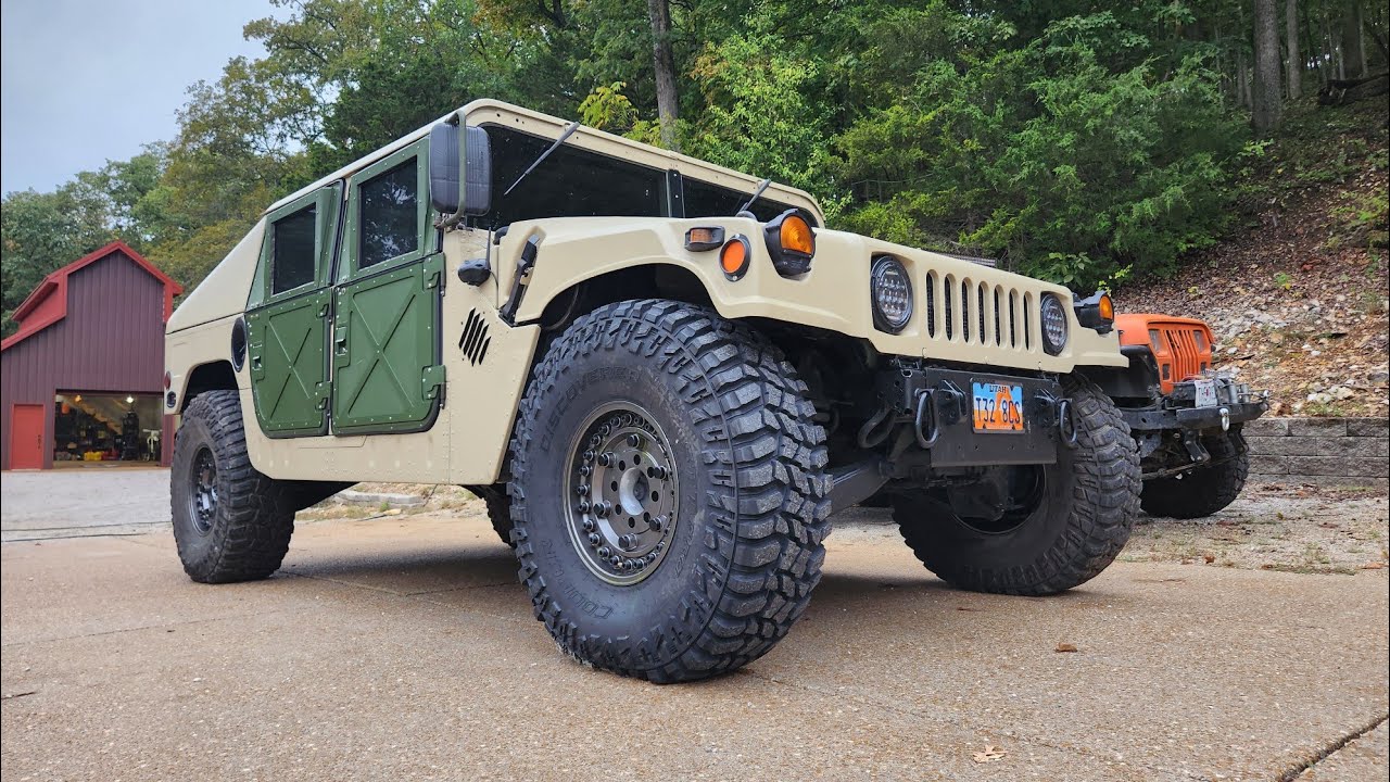 Humvee 40 Inch Tires NO LIFT (Yet)