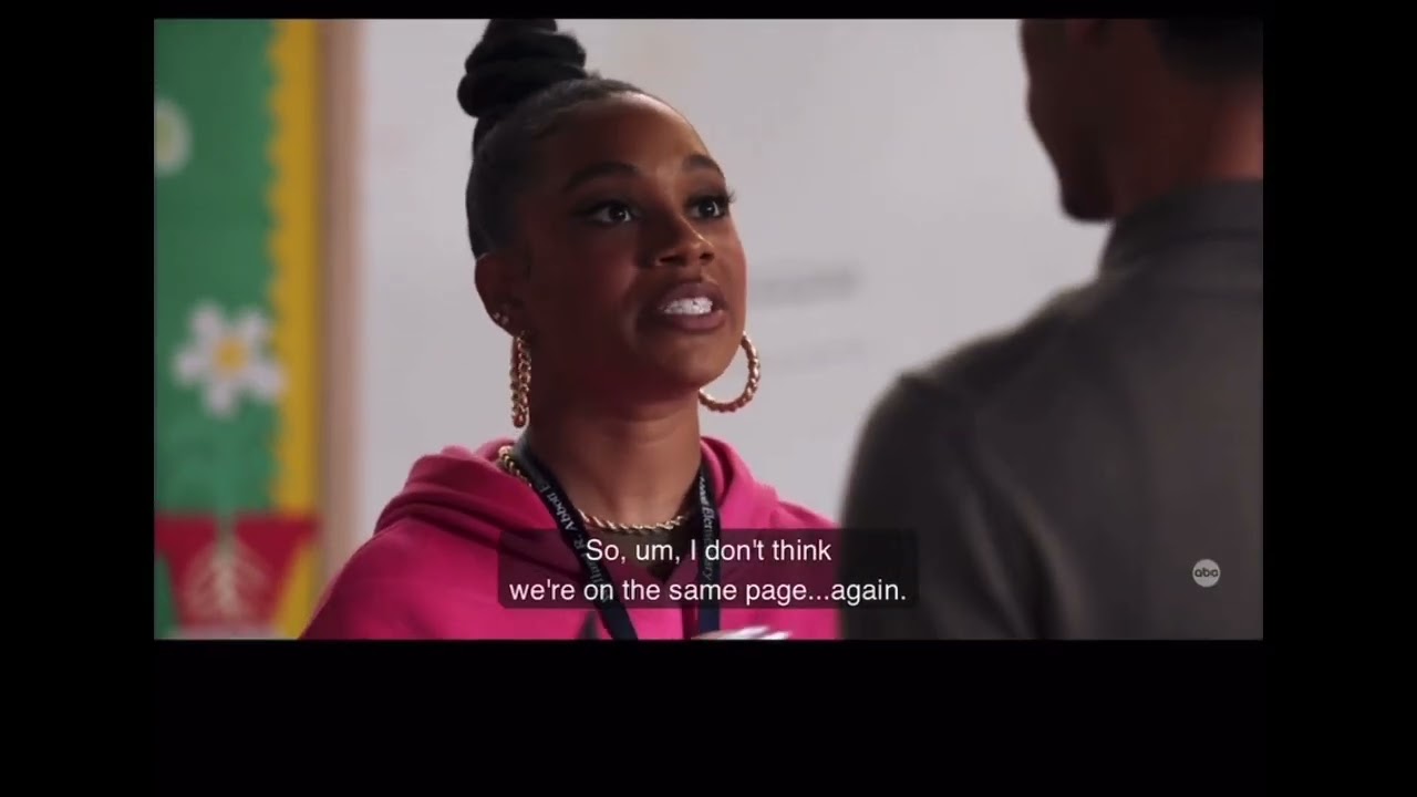 &ldquo;We need to talk&hellip;&rdquo; Abbott Elementary Season 2 Ep 16