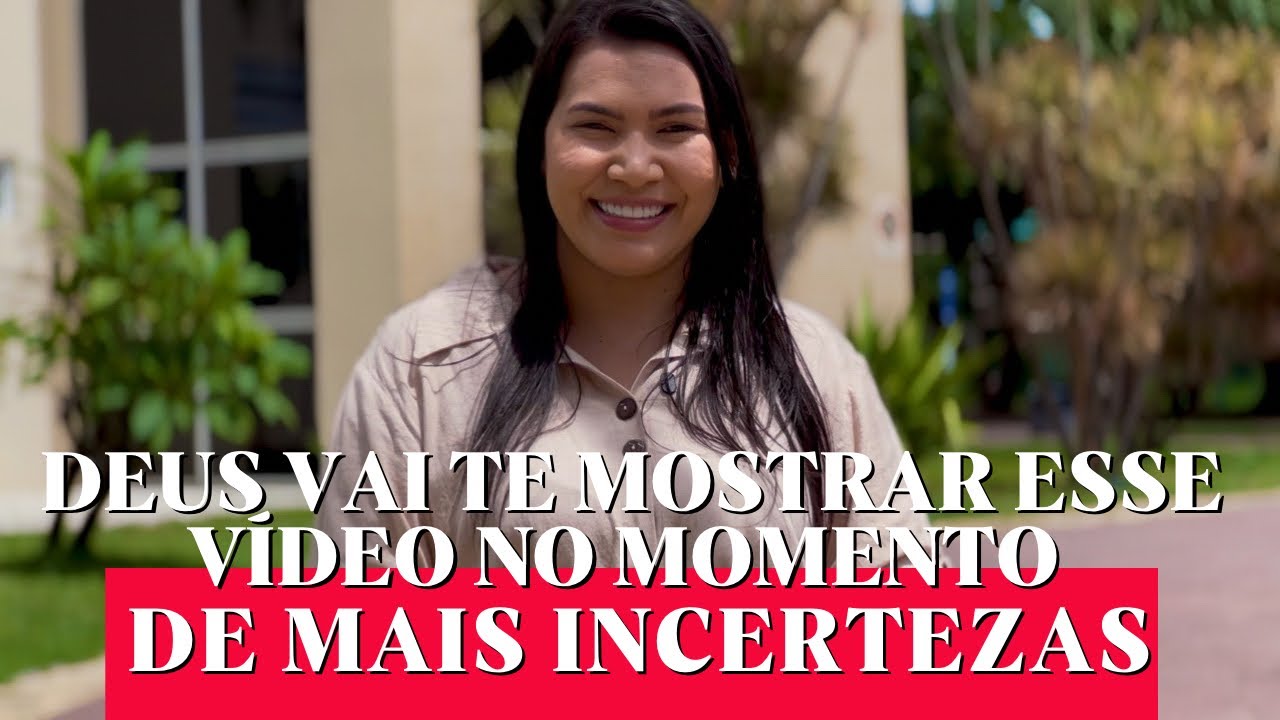 DEUS VAI TE MOSTRAR ESSE VÍDEO QUANDO VOCÊ ESTIVER PRONTO PARA OUVIR! 