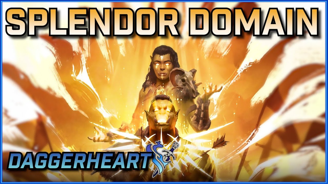 SPLENDOR Domain Full Card Review // Daggerheart Seraph & Wizard