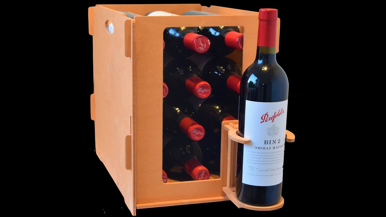 Weinregal Holz Flaschenregal