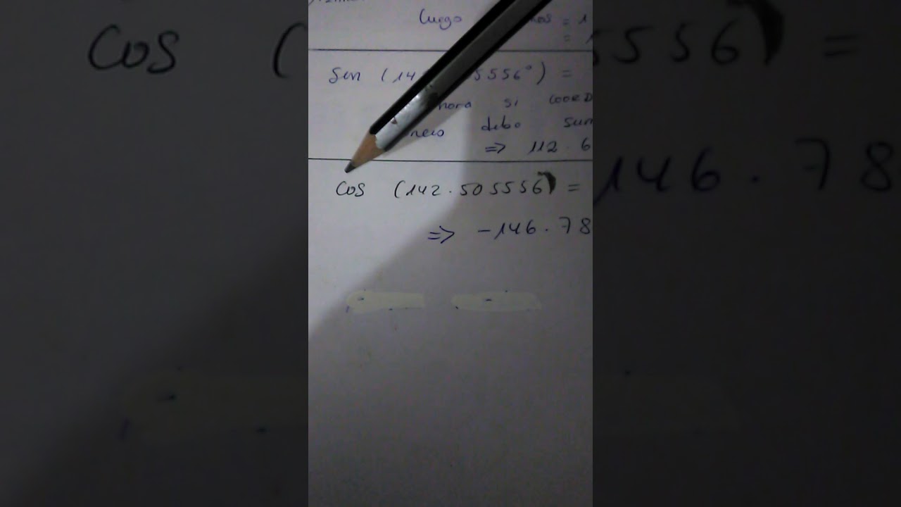 Como calcular coordenadas a partir de azimut y distancia